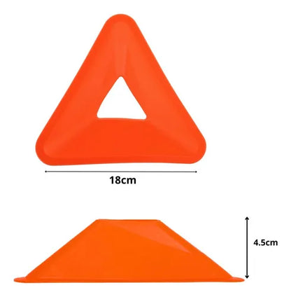 Set 50 Conos Lenteja (Triangulares)